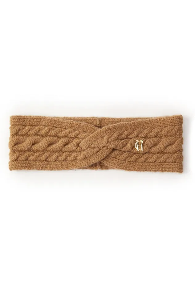 WomenEquestrian Hats and Headbands Holland Cooper Cortina Headband Caramel