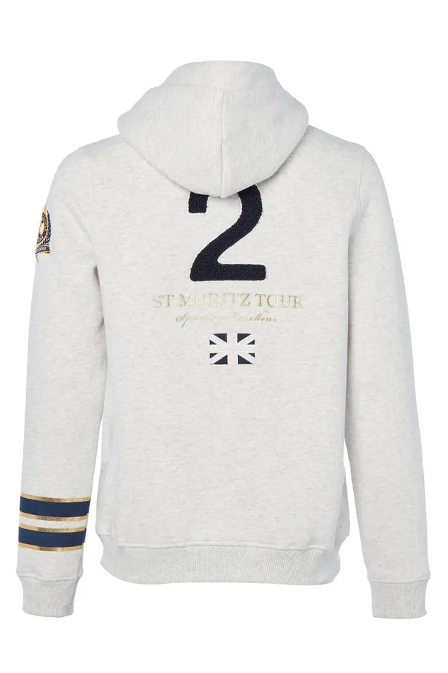 WomenEquestrian Hoodies Holland Cooper HC Heritage Hoodie Ice Grey