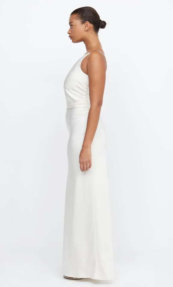 Women ETERNITY ASYM MAXI DRESS 8211 CREAM Bec Bridge Prom Dresses