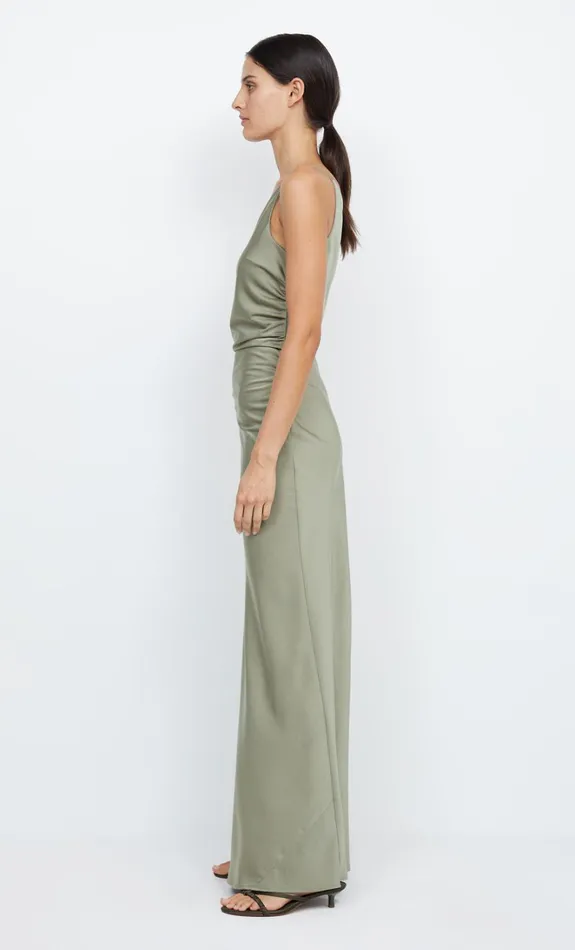 Women ETERNITY ASYM MAXI DRESS 8211 SAGE Bec Bridge Bridesmaid Dresses