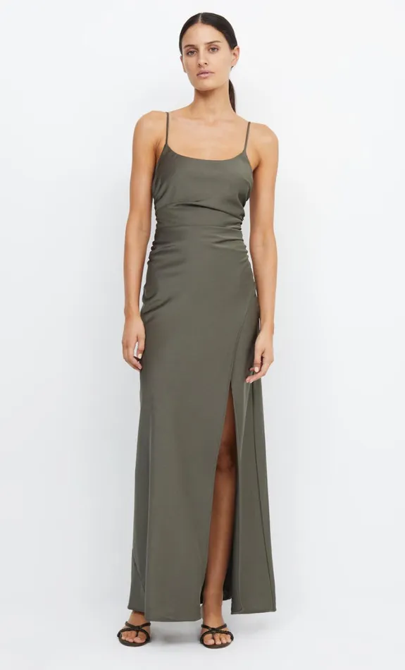 Women ETERNITY SCOOP MAXI DRESS 8211 DARK WILLOW Bec Bridge Bridesmaid Dresses