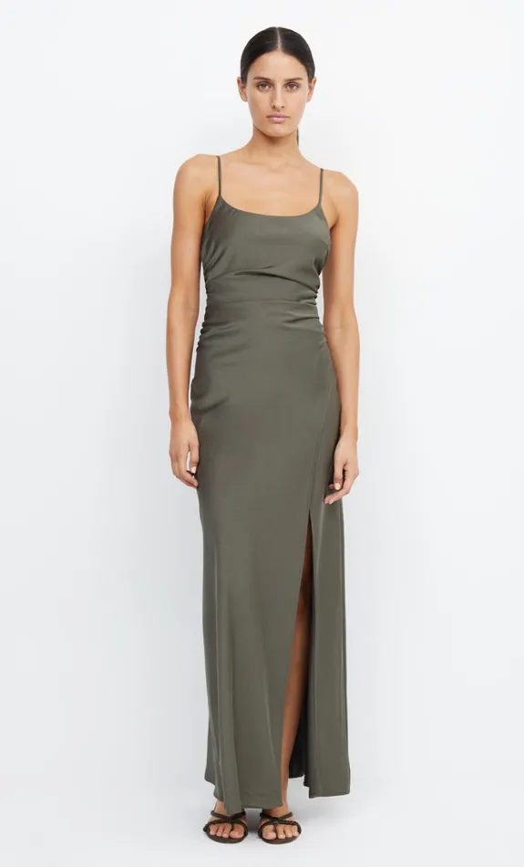 Women ETERNITY SCOOP MAXI DRESS 8211 DARK WILLOW Bec Bridge Bridesmaid Dresses