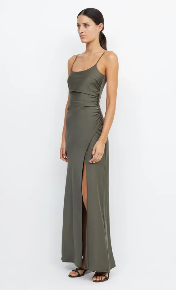 Women ETERNITY SCOOP MAXI DRESS 8211 DARK WILLOW Bec Bridge Bridesmaid Dresses
