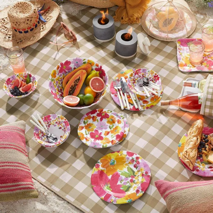 Women Fanciful Garden Salad Plate Set Sundance Catalog Tabletop Women Fanciful Garden Salad Plate Set Sundance Catalog Tabletop