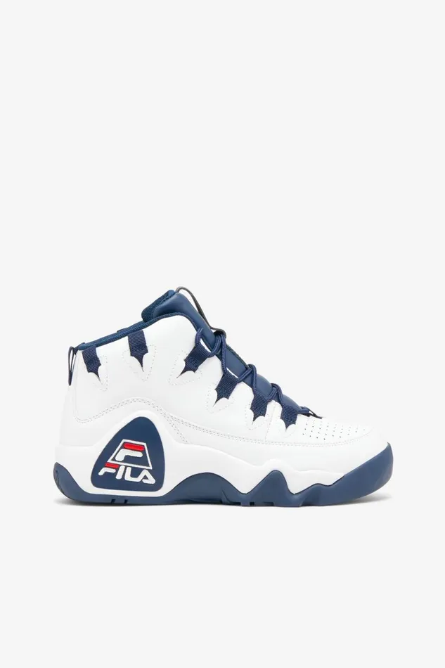 Women Fila Sneakers and Lifestyle Grant Hill 1 White Navy Red