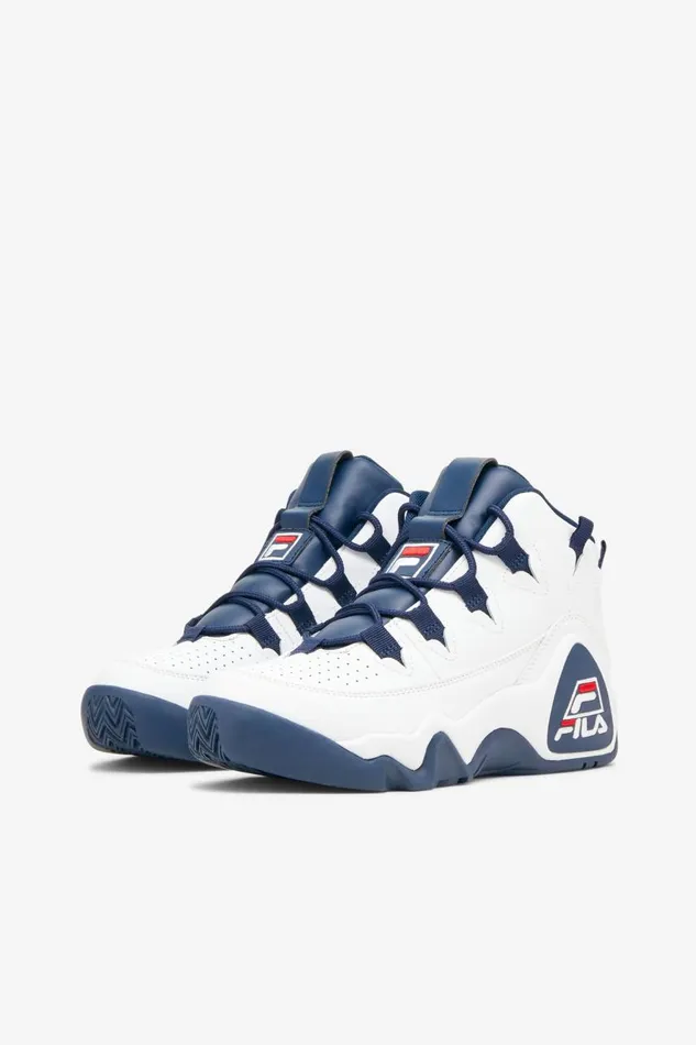Women Fila Sneakers and Lifestyle Grant Hill 1 White Navy Red