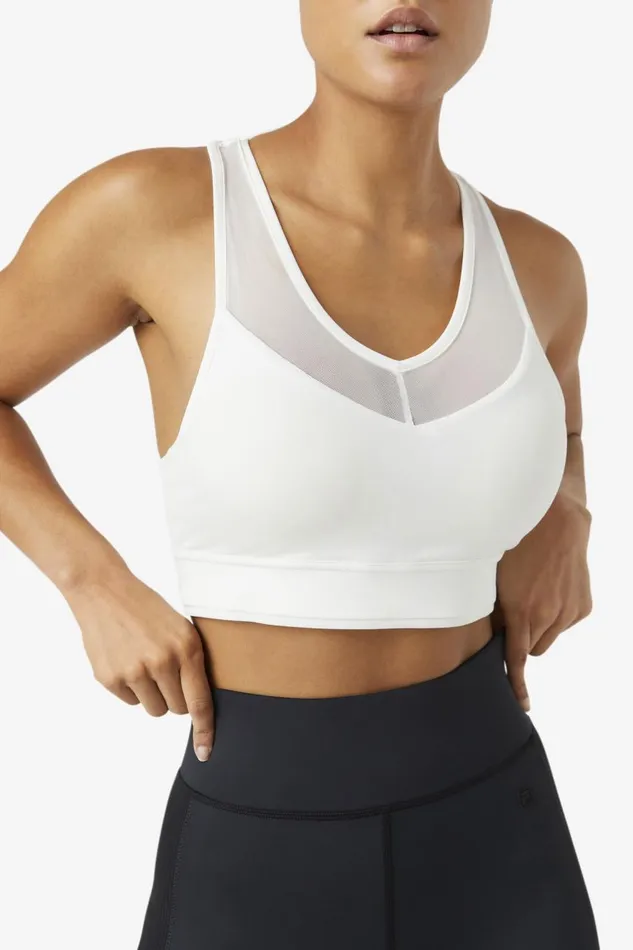 Women Fila Sports Bras Uplift Racerback Bra Top