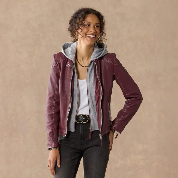 Women Finja Jacket Wine Sundance Catalog Jackets and Coats