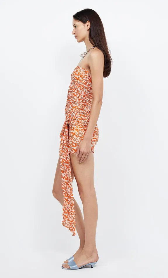 Women FIREFLY STRAPLESS MINI 8211 FIESTA FLORAL Bec Bridge Mini Dresses