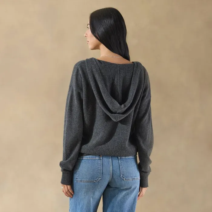 Women Firelight Cashmere Hoodie Charcoal Sundance Catalog Sweaters Women Firelight Cashmere Hoodie Charcoal Sundance Catalog Sweaters