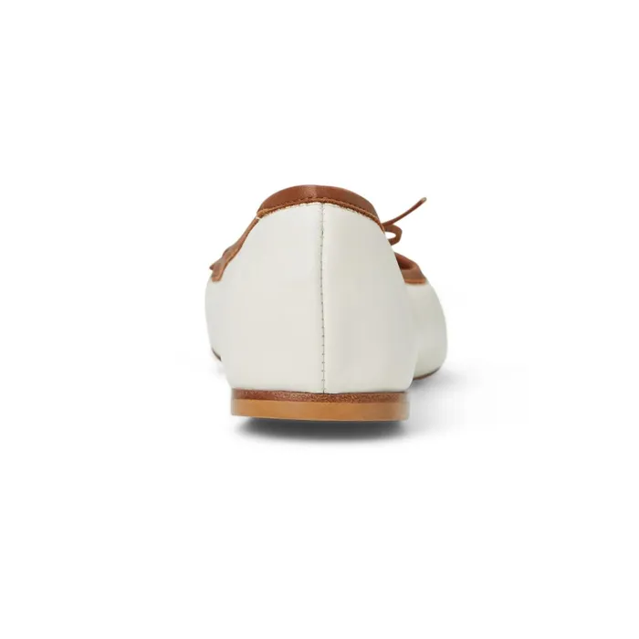Women Flats and Loafers Bruno Magli DONATELLA Ballet Flat BROWNCREAM