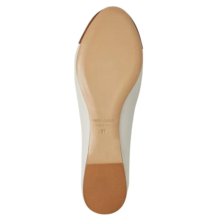 Women Flats and Loafers Bruno Magli DONATELLA Ballet Flat BROWNCREAM