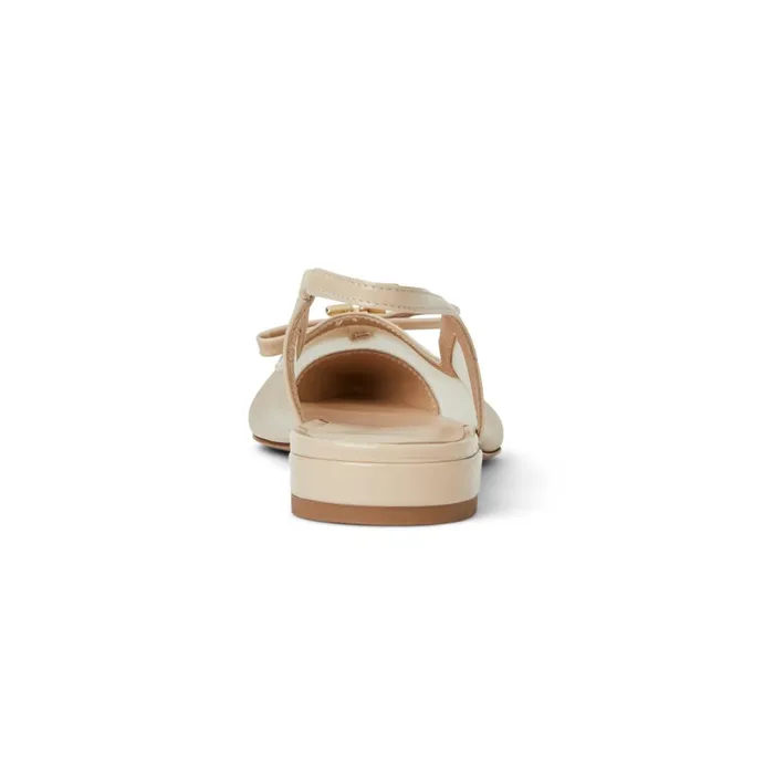 Women Flats and Loafers Bruno Magli PAMINA Slingback Flat SAND PATENT