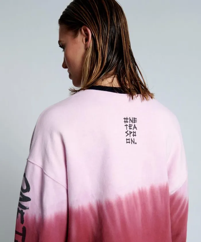 Women FROM THE STARS DIPPED CROPPED SWEATER One Teaspoon Hoodies And Sweats Women FROM THE STARS DIPPED CROPPED SWEATER One Teaspoon Hoodies And Sweats