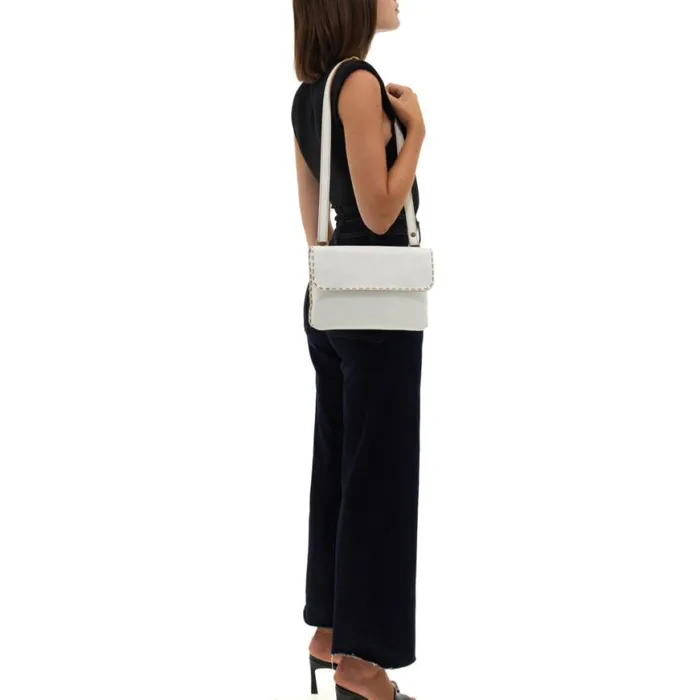 Women Futura White Campomaggi Crossbody Bags Women Futura White Campomaggi Crossbody Bags
