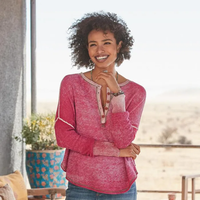 Women Gentry Henley Sweater Fog Sundance Catalog Sweaters Women Gentry Henley Sweater Fog Sundance Catalog Sweaters