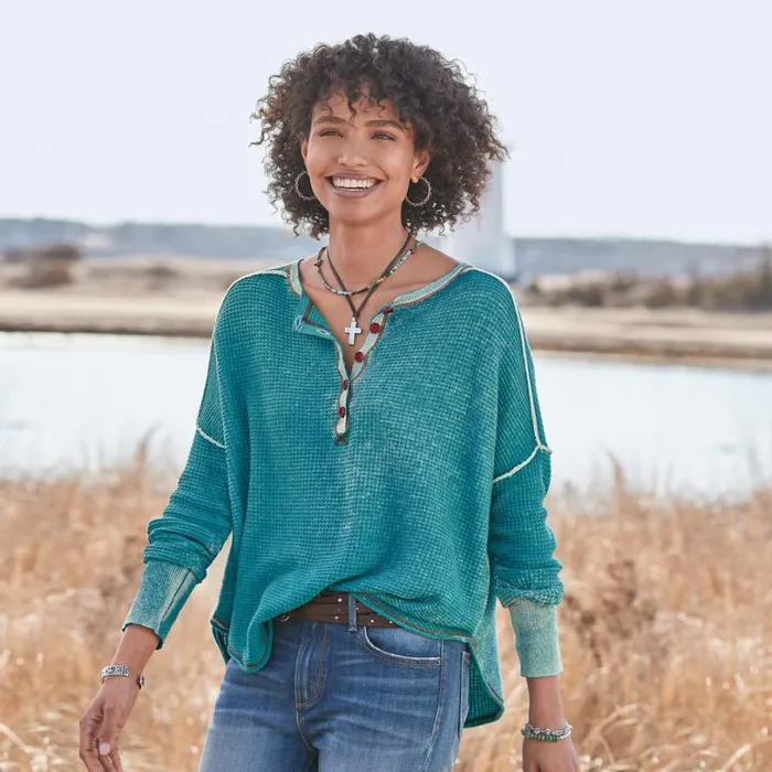 Women Gentry Henley Sweater Fog Sundance Catalog Sweaters Women Gentry Henley Sweater Fog Sundance Catalog Sweaters