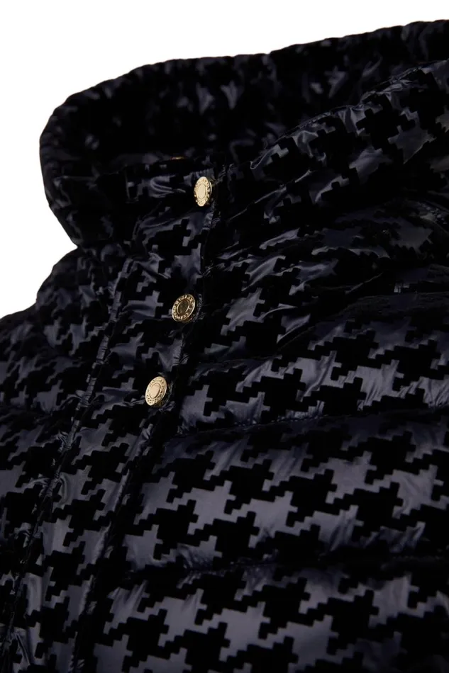 Women Gilets Holland Cooper Vermont Gilet Mono Houndstooth Women Gilets Holland Cooper Vermont Gilet Mono Houndstooth