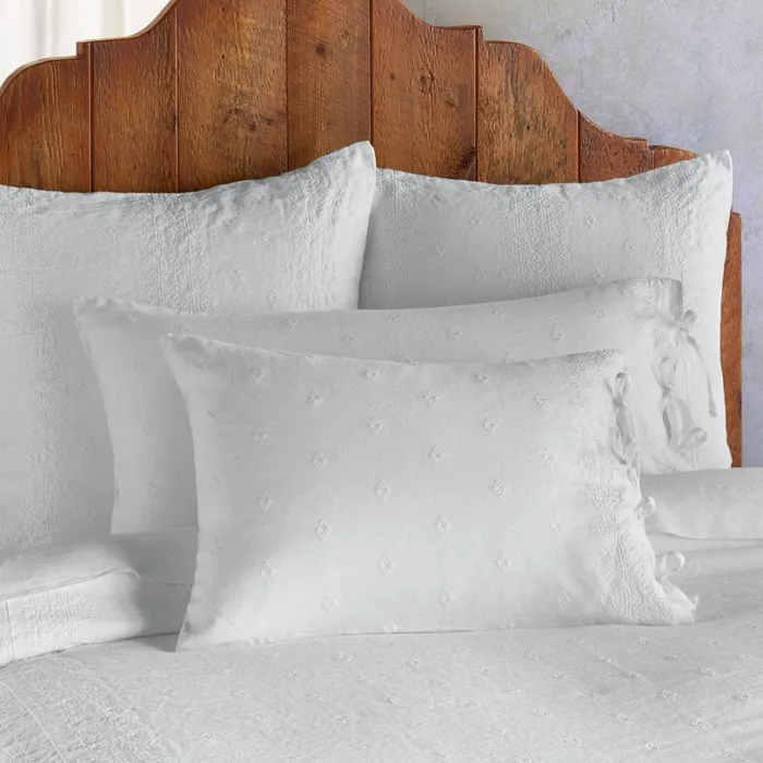 Women Gossamer Linen Embroidery Sham Cloud Sundance Catalog Bedding and Bath Women Gossamer Linen Embroidery Sham Cloud Sundance Catalog Bedding and Bath
