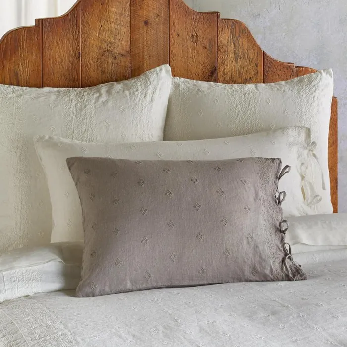 Women Gossamer Linen Embroidery Sham Cloud Sundance Catalog Bedding and Bath Women Gossamer Linen Embroidery Sham Cloud Sundance Catalog Bedding and Bath