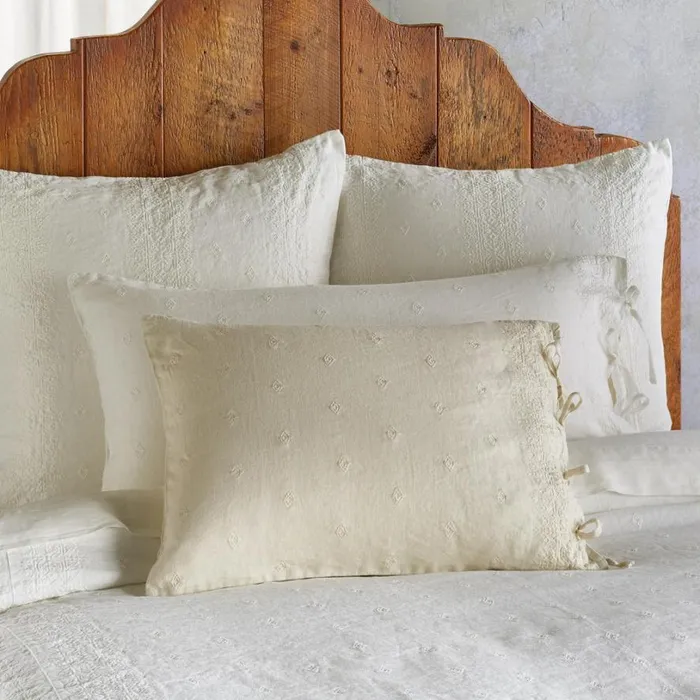 Women Gossamer Linen Embroidery Sham Cloud Sundance Catalog Bedding and Bath Women Gossamer Linen Embroidery Sham Cloud Sundance Catalog Bedding and Bath