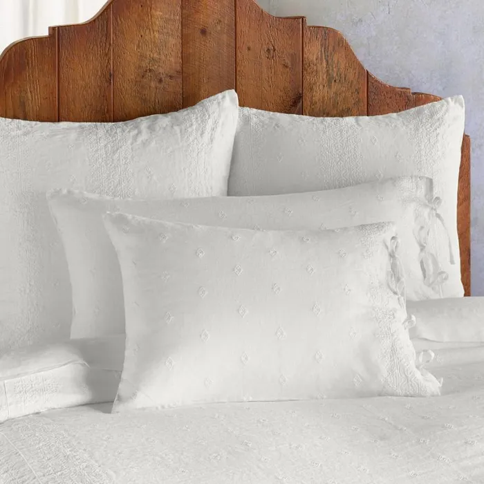Women Gossamer Linen Embroidery Sham Cloud Sundance Catalog Bedding and Bath Women Gossamer Linen Embroidery Sham Cloud Sundance Catalog Bedding and Bath