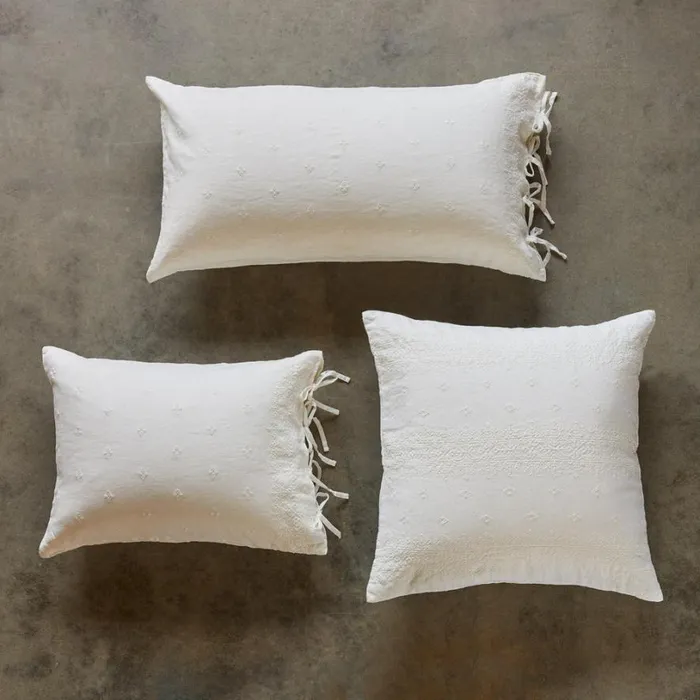 Women Gossamer Linen Embroidery Sham Cloud Sundance Catalog Bedding and Bath Women Gossamer Linen Embroidery Sham Cloud Sundance Catalog Bedding and Bath