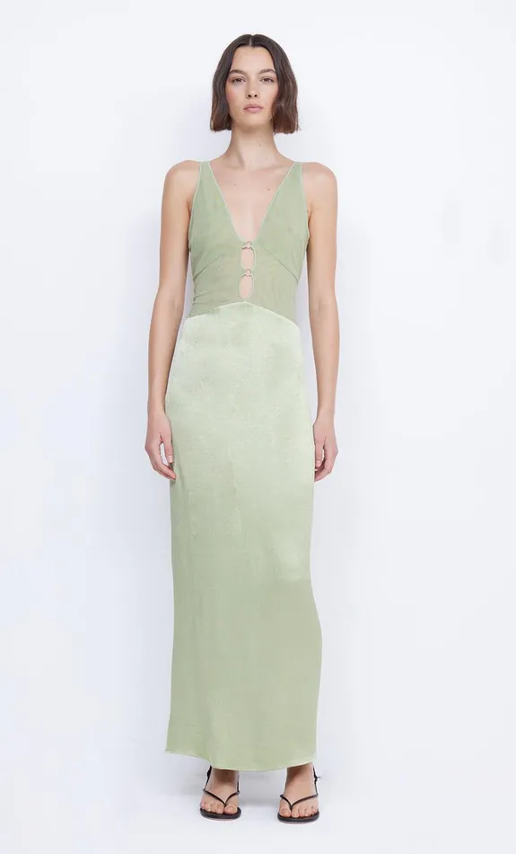 Women HACIE MAXI DRESS 8211 AVOCADO Bec Bridge Wedding Guest