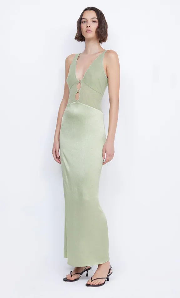 Women HACIE MAXI DRESS 8211 AVOCADO Bec Bridge Wedding Guest