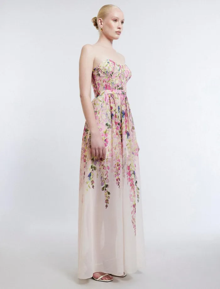 Women Hannah Strapless Gown Angel Wing Combo BCBG Dresses Women Hannah Strapless Gown Angel Wing Combo BCBG Dresses