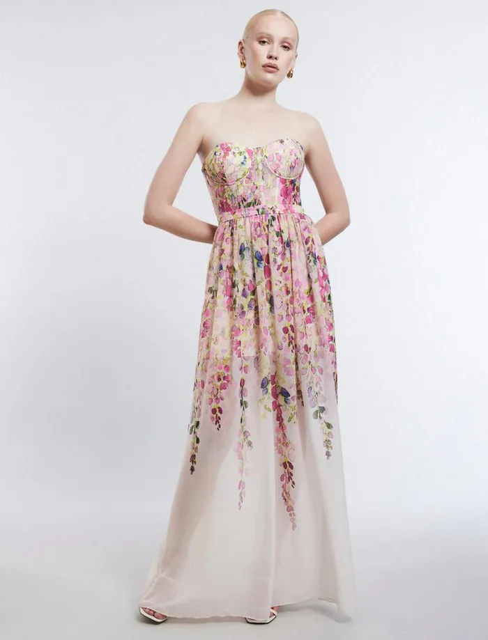 Women Hannah Strapless Gown Angel Wing Combo BCBG Dresses Women Hannah Strapless Gown Angel Wing Combo BCBG Dresses