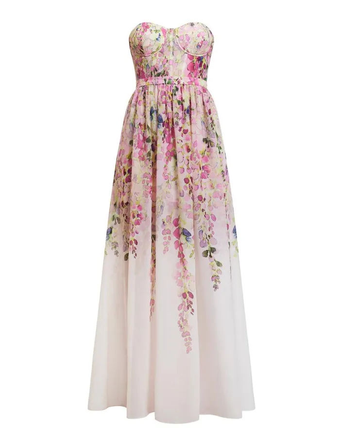Women Hannah Strapless Gown Angel Wing Combo BCBG Dresses Women Hannah Strapless Gown Angel Wing Combo BCBG Dresses