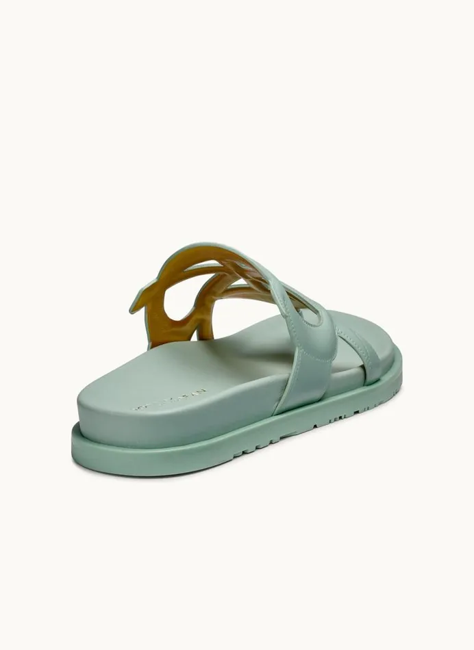 Women HATSY FLAT SANDAL Pale Jade Donna Karan New York Sandals Women HATSY FLAT SANDAL Pale Jade Donna Karan New York Sandals