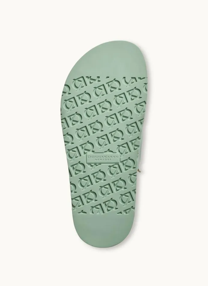 Women HATSY FLAT SANDAL Pale Jade Donna Karan New York Sandals Women HATSY FLAT SANDAL Pale Jade Donna Karan New York Sandals