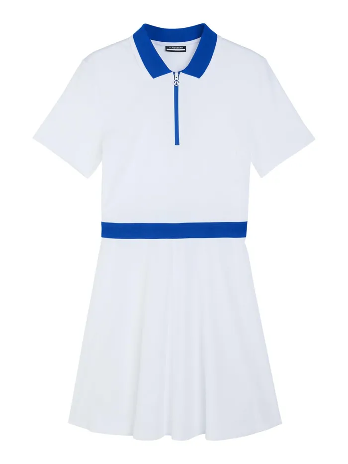 Women Helga Dress White JLindeberg Dresses Women Helga Dress White JLindeberg Dresses