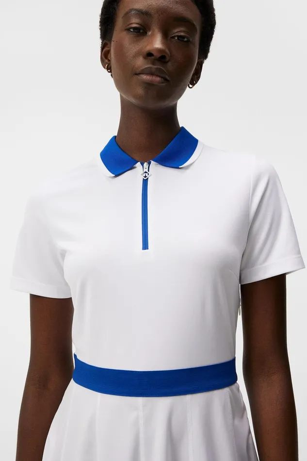 Women Helga Dress White JLindeberg Dresses Women Helga Dress White JLindeberg Dresses