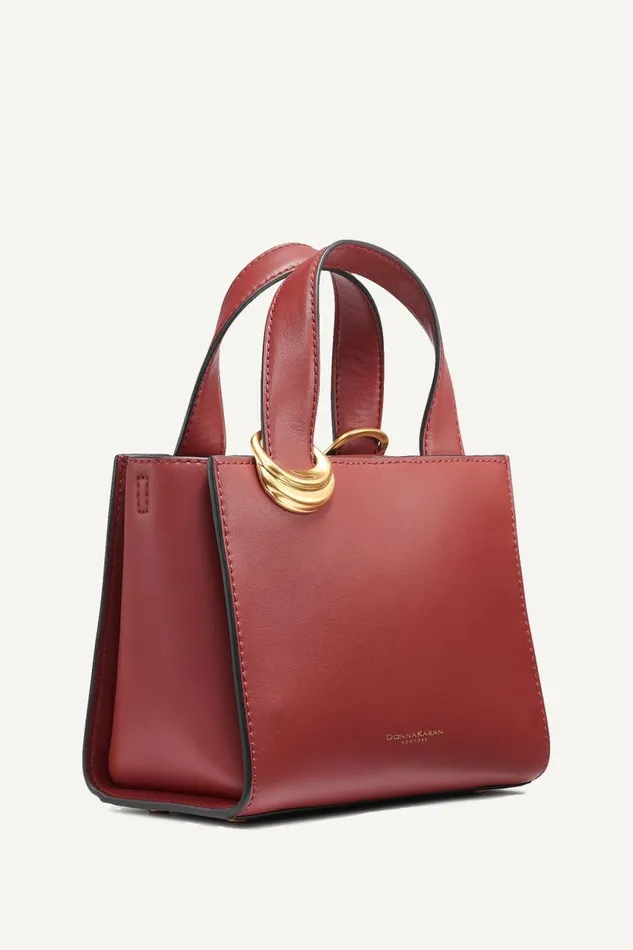 Women HEWLETT CROSSBODY Claret Donna Karan New York Crossbodies And Satchels Women HEWLETT CROSSBODY Claret Donna Karan New York Crossbodies And Satchels