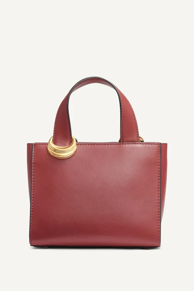 Women HEWLETT CROSSBODY Claret Donna Karan New York Crossbodies And Satchels Women HEWLETT CROSSBODY Claret Donna Karan New York Crossbodies And Satchels