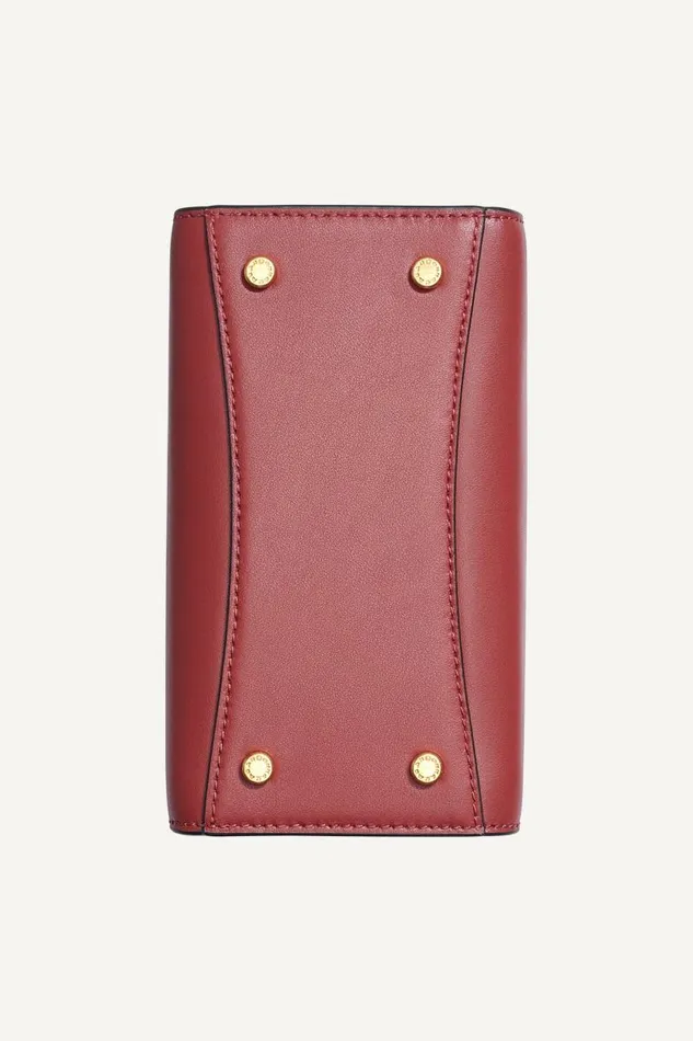 Women HEWLETT CROSSBODY Claret Donna Karan New York Crossbodies And Satchels Women HEWLETT CROSSBODY Claret Donna Karan New York Crossbodies And Satchels