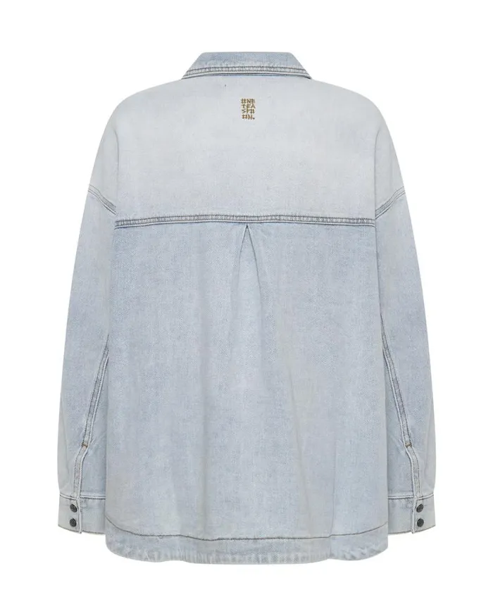 Women HUSTLER LONGLINE DENIM JACKET One Teaspoon Denim Jackets Women HUSTLER LONGLINE DENIM JACKET One Teaspoon Denim Jackets