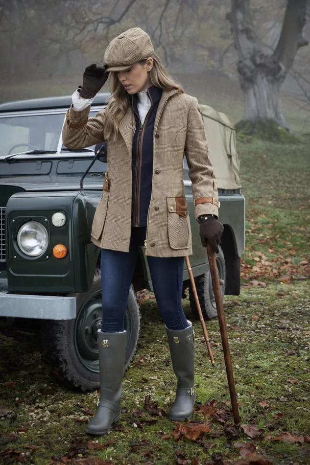 Women In Stock Tailoring Holland Cooper Balmoral Field Coat Tawny