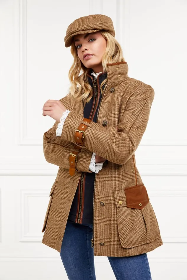 Women In Stock Tailoring Holland Cooper Balmoral Field Coat Tawny
