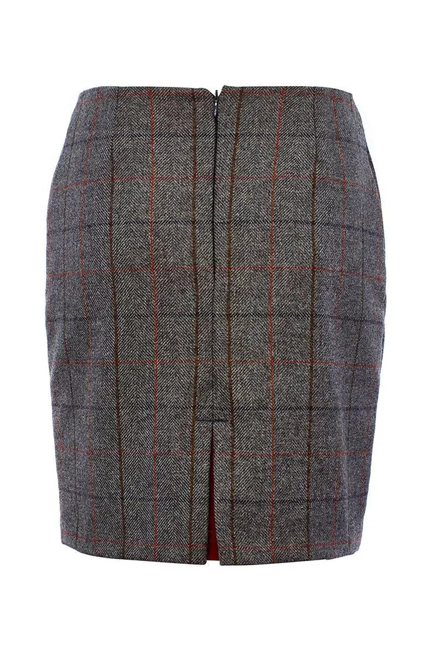 Women In Stock Tailoring Holland Cooper Chelsea Skirt Mid Blue Check Women In Stock Tailoring Holland Cooper Chelsea Skirt Mid Blue Check