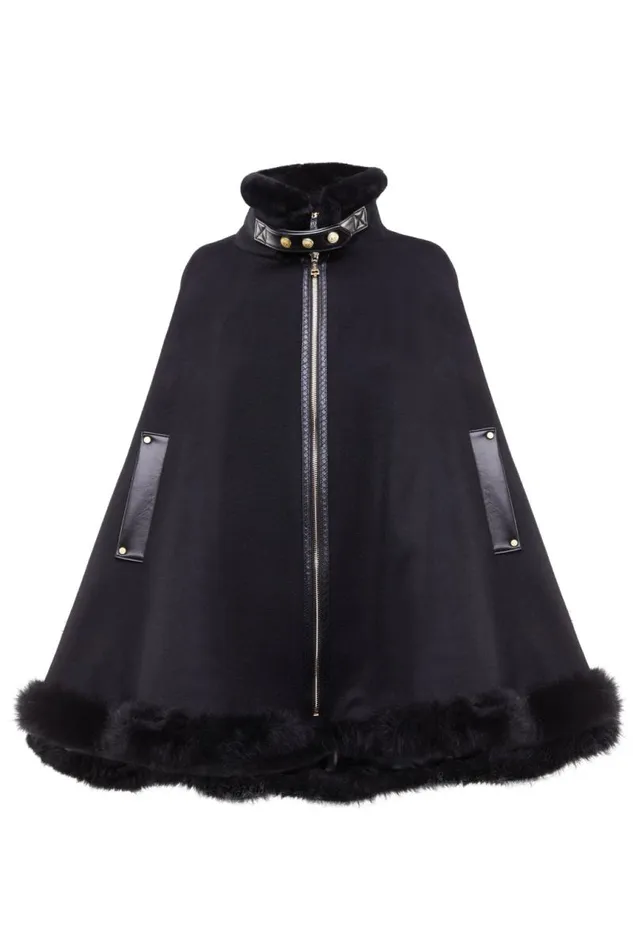 Women In Stock Tailoring Holland Cooper Chiltern Cape Soft Black