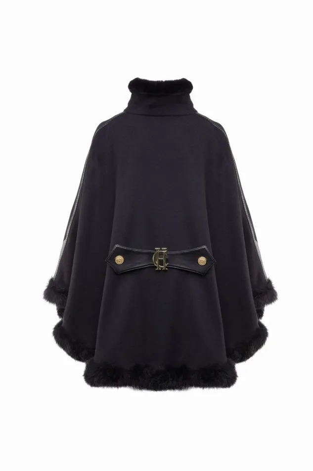 Women In Stock Tailoring Holland Cooper Chiltern Cape Soft Black