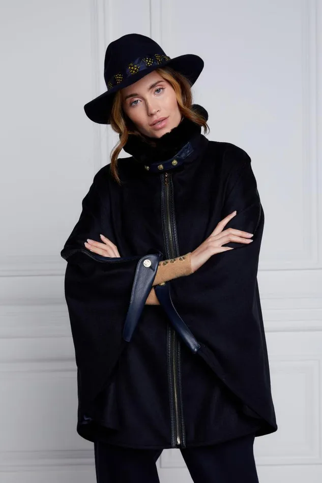 Women In Stock Tailoring Holland Cooper Chiltern Cape Soft Navy