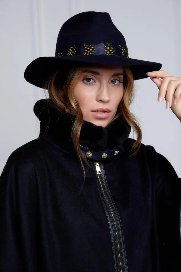 Women In Stock Tailoring Holland Cooper Chiltern Cape Soft Navy