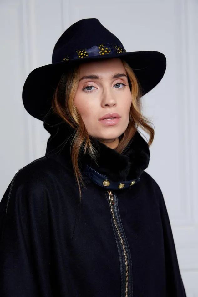 Women In Stock Tailoring Holland Cooper Chiltern Cape Soft Navy