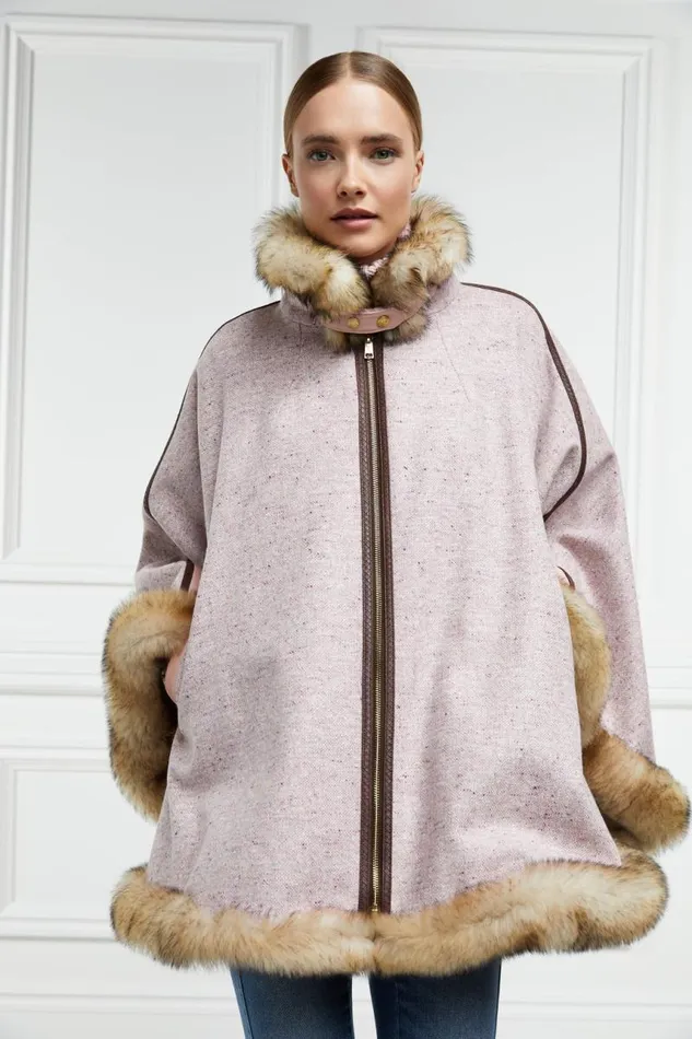 Women In Stock Tailoring Holland Cooper Gold Label Chiltern Cape Anniversary Pink