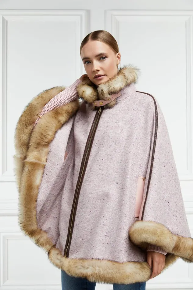 Women In Stock Tailoring Holland Cooper Gold Label Chiltern Cape Anniversary Pink